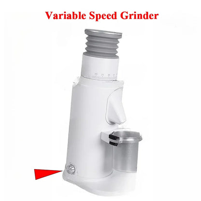 LX T64 Variable Speed Coffee Bean Grinder Machine 64mm Flat Burr Espresso Coffee Grinder Single Dose Grinder Miller