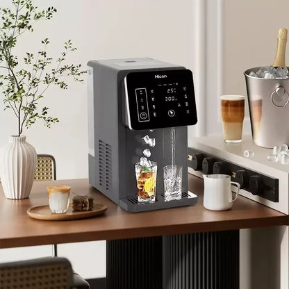 3-in-1 Ice Maker & Water Dispenser: Countertop Home Appliance with Instant Heating/Cooling, Large Capacity, Energy Saving