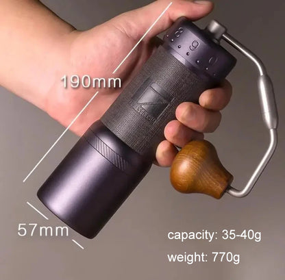 1Zpresso J-Ultra Manual Coffee Grinder – 48mm Espresso Burrs