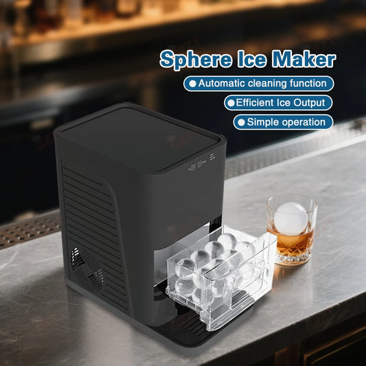 GZZT 50mm/55mm Electric Ice Ball Maker Machine Sphere Ice Machine Ice Cube Making Machine Whisky Drinking Bar Ice Making Machine