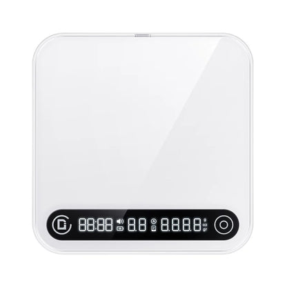 DiFluid Coffee Electronic Scale Espresso Scale Coffee Bean Weighing Timer High Quality Kitchen Scale Accurate To 0.1g