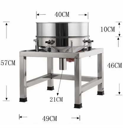 Automatic Sifter Shaker Machine Electric Vibrating Screen Powder Screening Sifting Machine Powder Sieve