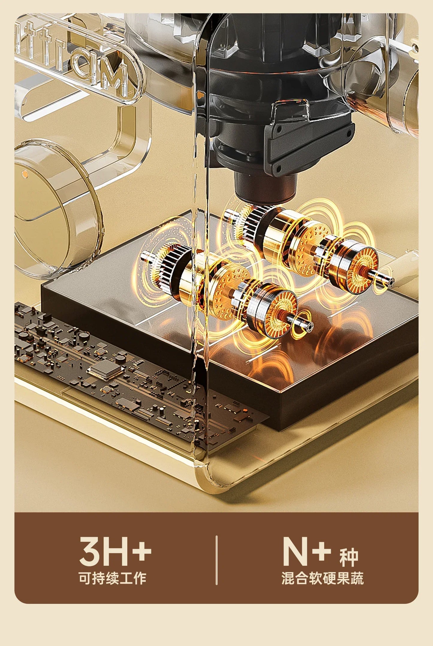 Large diameter] original juice machine juicer slag juice separation household cooking machine juicer machine