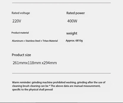 Timemore NEW Sculptor 078/078S Electric Coffee Grinder Commercial professional  220V Fully Automatic Speed Adjustment Espresso