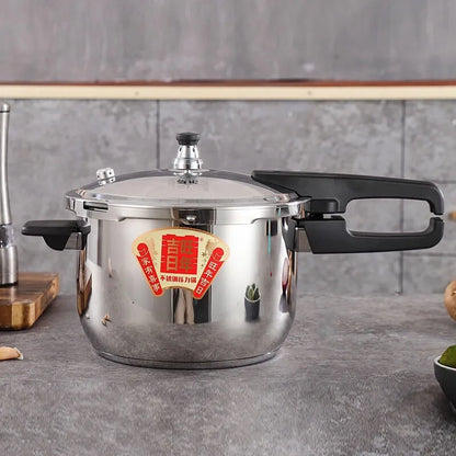 Stainless Steel Pressure Cooker – 16–30cm Stove-Top Stew Pot for Induction & Gas Cookers