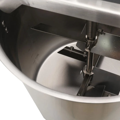 Automatic Hot Pot Fried Machine Small Mixer Food Mixing Stainless Steel Barrel Non Stick Pan Hot Pot Seasoning Stir-Frying
