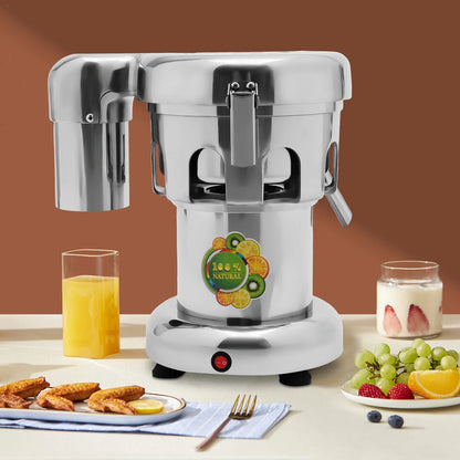 Juicer Machine with 2800r/min Motor, Stainless Steel Knife Mesh, Slanted Juice Outlet, Large Waste Outlet, Odorless and Durable