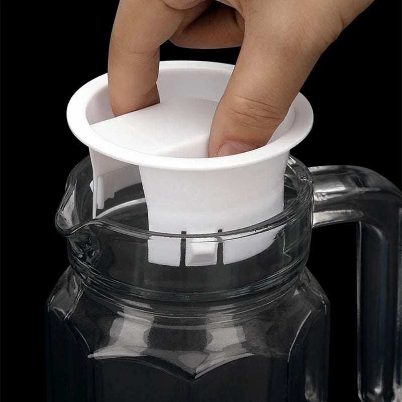 Anti-Dusts Leak Proof Bottle Cap for Bistros Pitcher Lids Glass Water Bottle, Plastic Covers, Water Bottle Stoppers