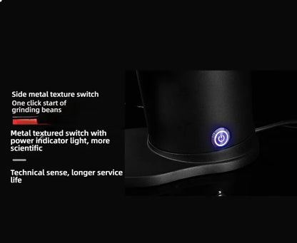 LX T64 Variable Speed Coffee Bean Grinder Machine 64mm Flat Burr Espresso Coffee Grinder Single Dose Grinder Miller