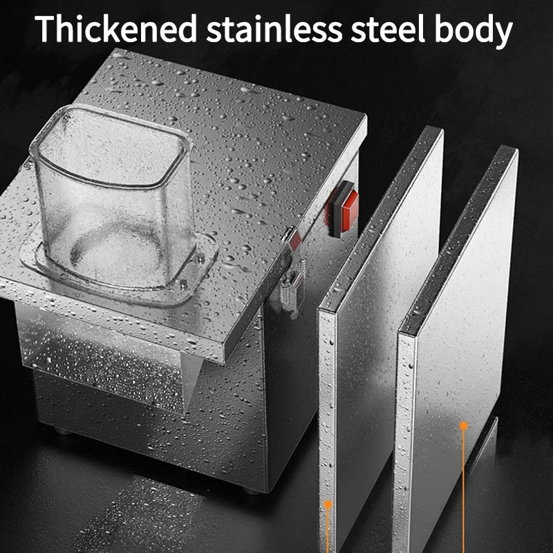 Electric Cube Cutting Machine – Automatic Dicer for Potatoes, Onions, Carrots, Fruits & Vegetables