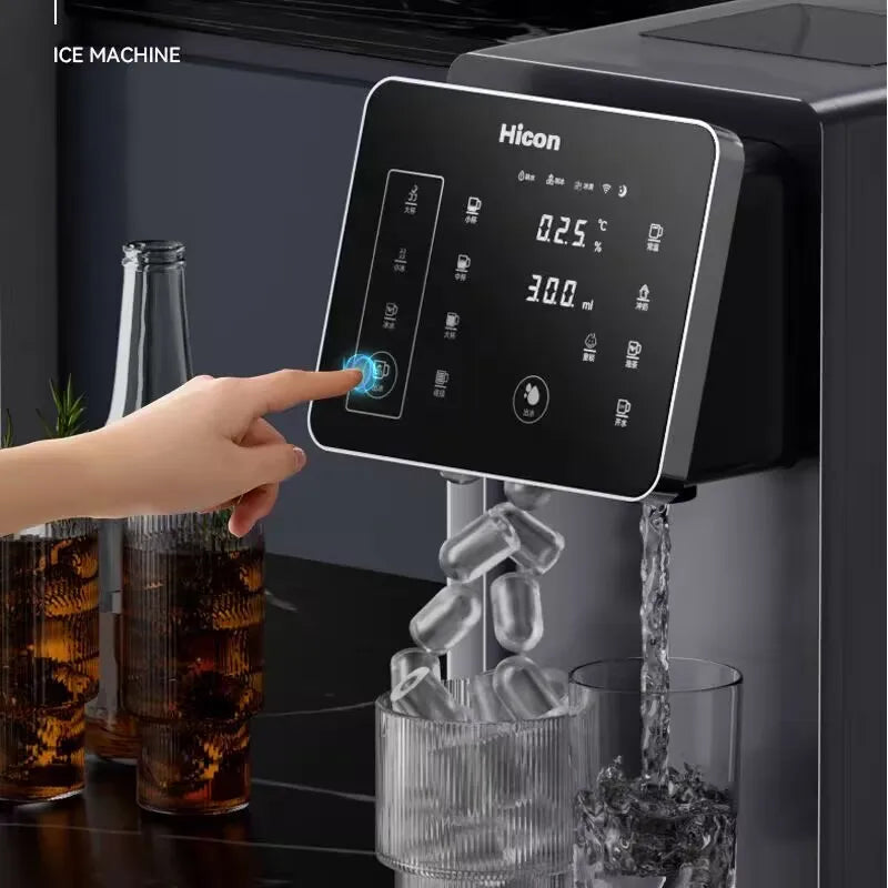 3-in-1 Ice Maker & Water Dispenser: Countertop Home Appliance with Instant Heating/Cooling, Large Capacity, Energy Saving