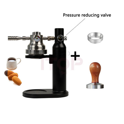 ITOP Pneumatic Coffee Machine Portable Manual Home Outdoor Air Pump Air Pressure Extraction Espresso Semi-automatic Coffee Maker