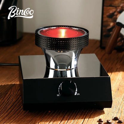 BINCOO 220V 400W Siphon Pot Convection Oven Coffee Heater Electric Stove Halogen Light Wave Infrared Heating 750° Heat Resistant