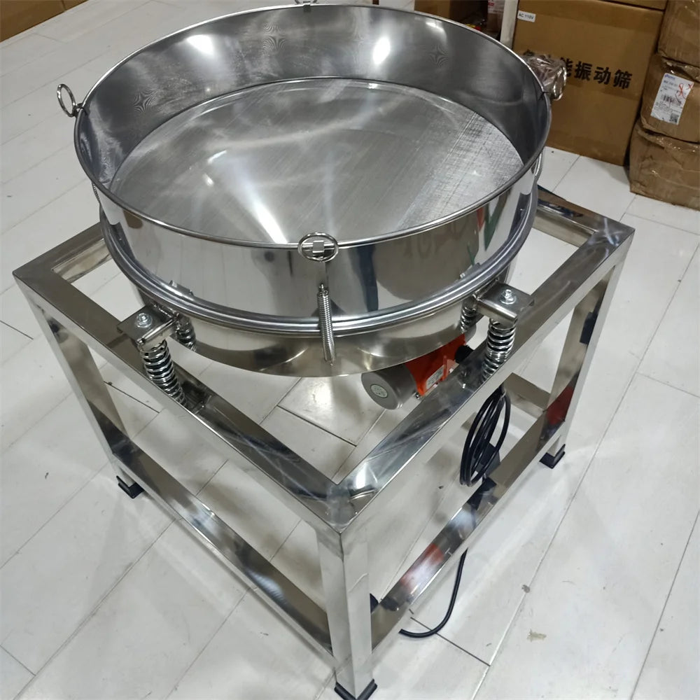 Automatic Sifter Shaker Machine Electric Vibrating Screen Powder Screening Sifting Machine Powder Sieve