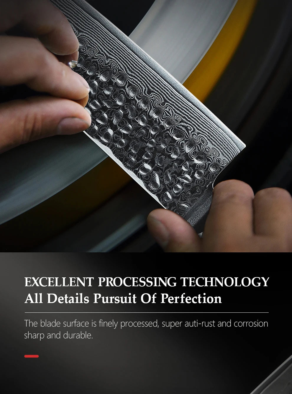 XINZUO 5 Inches Damscus Pattern Sharp Steak Knife Meat Slicing Knife Restaurant Cutlery With Pkkawood Handle Kitchen Tools