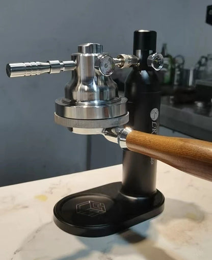 ITOP Pneumatic Coffee Machine Portable Manual Home Outdoor Air Pump Air Pressure Extraction Espresso Semi-automatic Coffee Maker