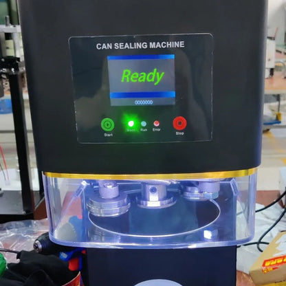 Commercial Automatic Tin Can Sealing Machine – 110V/220V Electric Soda & Beer Can Seamer for Aluminum, PET Jars, Bottles & Tin Cans