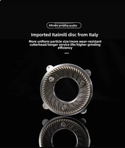 LX T64 Variable Speed Coffee Bean Grinder Machine 64mm Flat Burr Espresso Coffee Grinder Single Dose Grinder Miller