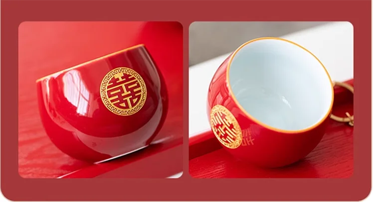 Ceramic Tea Set for Weddings, Home Teapot, Engagement and Dowry Gift, New lyweds