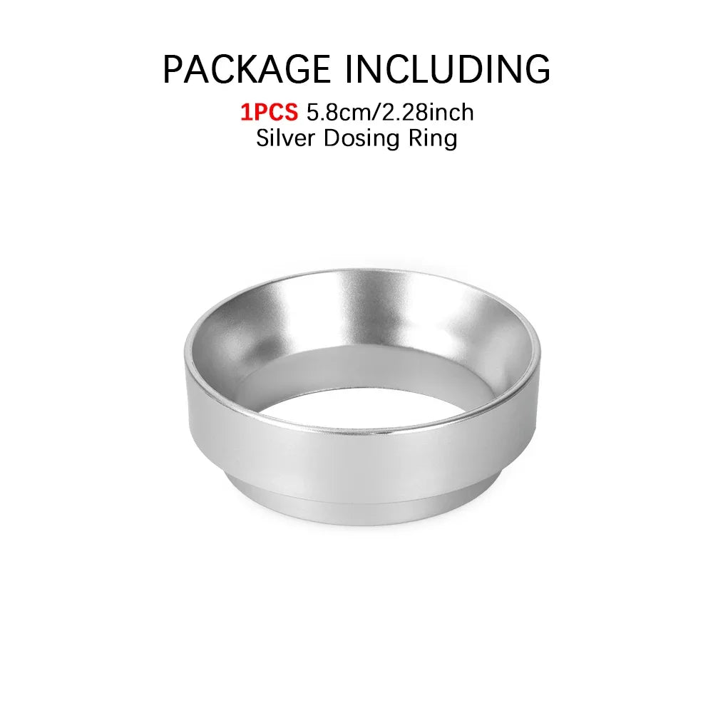 Espresso Coffee Press with Scale Constant Adjustment,Powdering Needle ,Powder Receiving Ring Coffee Press Mat Coffee Accessories