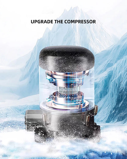 Small Soft Drink Ice Cream Machine 1.8L Slush Machine Countertop Beverage Smoothie Machine Portable Automatic Cold Drink