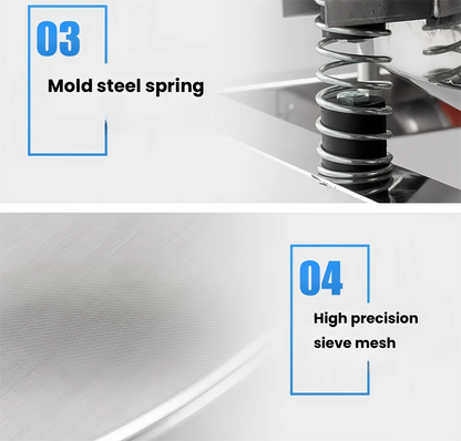 Automatic Sifter Shaker Machine Electric Vibrating Screen Powder Screening Sifting Machine Powder Sieve