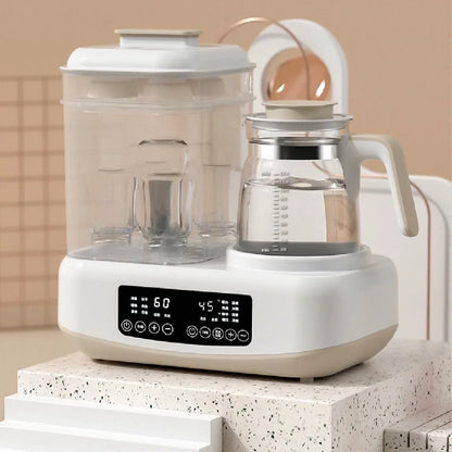 Multi-Function Baby Milk Dispenser – Electric Powder Maker, Bottle Warmer, Insulation & Sterilizing Kettle