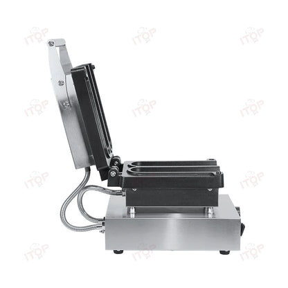 ITOP CWT Barbecue Burrito Machine Chicken Burrito Maker Snack Stall Equipment Cooked Food Heating and Insulation Machine 60-300℃