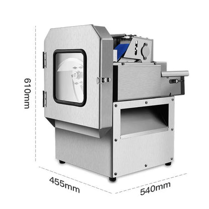 Automatic Vegetable Cutter Machine Multi-Functional Slicing Shredding Machine Chili Cutting Section Scallion Leek Cutting Machin