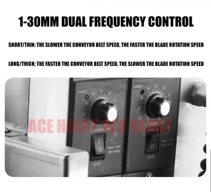 Automatic Vegetable Cutter Machine Multi-Functional Slicing Shredding Machine Chili Cutting Section Scallion Leek Cutting Machin