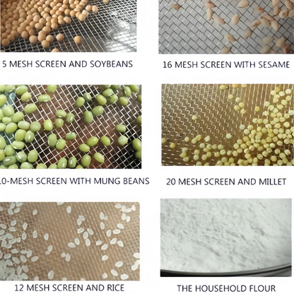 Automatic Sifter Shaker Machine Electric Vibrating Screen Powder Screening Sifting Machine Powder Sieve