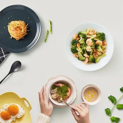 Joyoung Cooking Machine Robot Electric Frying Pan Smoke free precise Temperature Control Intelligent Automatic Cooker CJ-A9 Gray