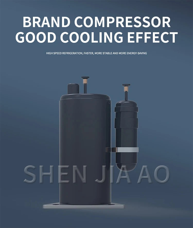 3L Mini Snow Ice Maker Shaver Machine Europe Slush Refrigerator Korea Snowflake Ice Shaving Cream Freezing Machine 220/110V 360W