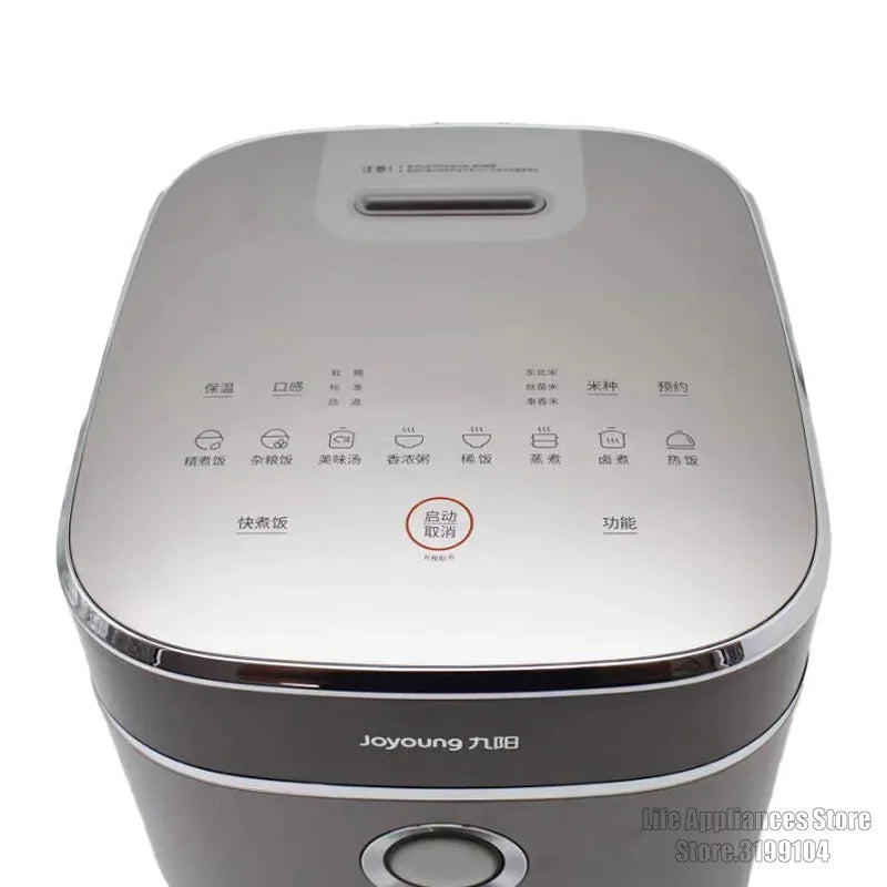Joyoung Rice Cooker 4L Multifunctional Porridge Multigrain Rice Soup 1300W Fast Heating Cooker No Coated Stainless Steel Liner