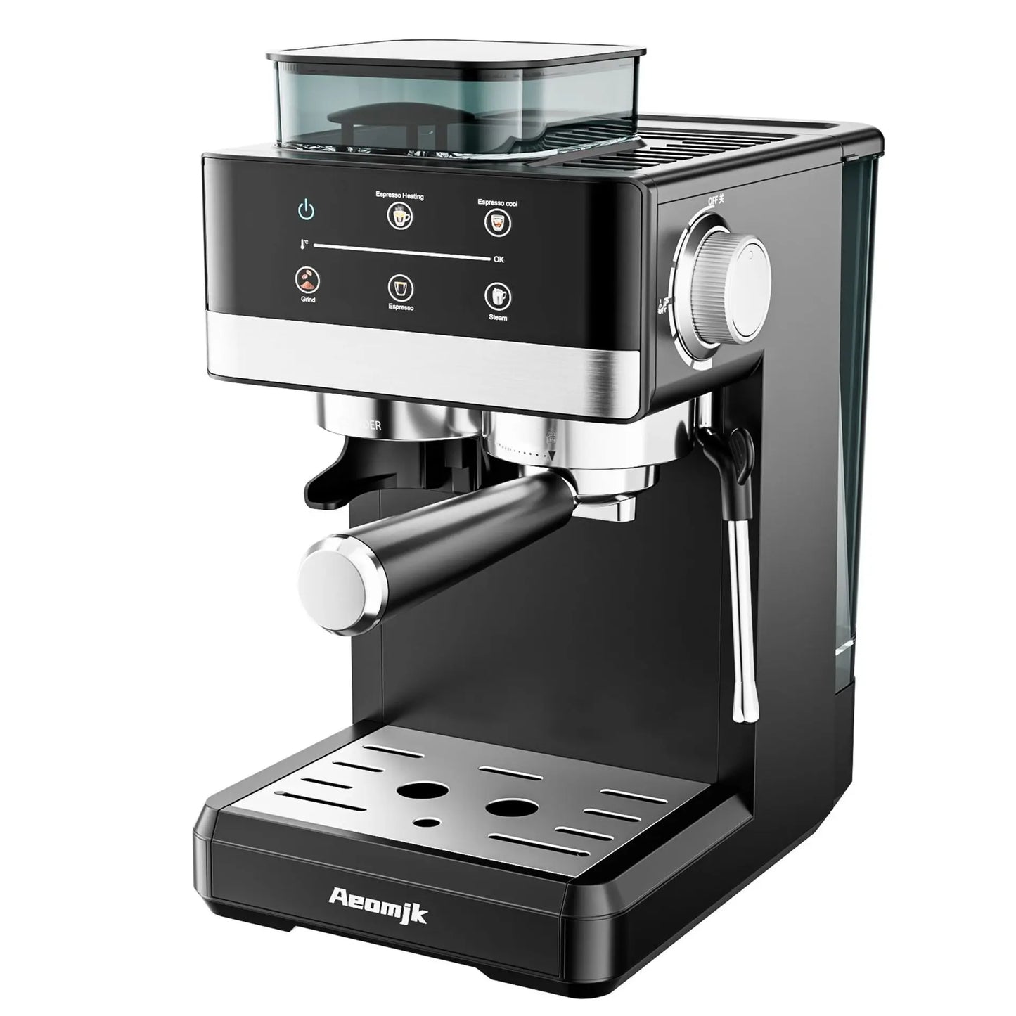 Hot and Cold Dual Extraction and Grinding Italian Coffee Machine Portable Automatic Home Smart Coffee Machine Coffee Grinder