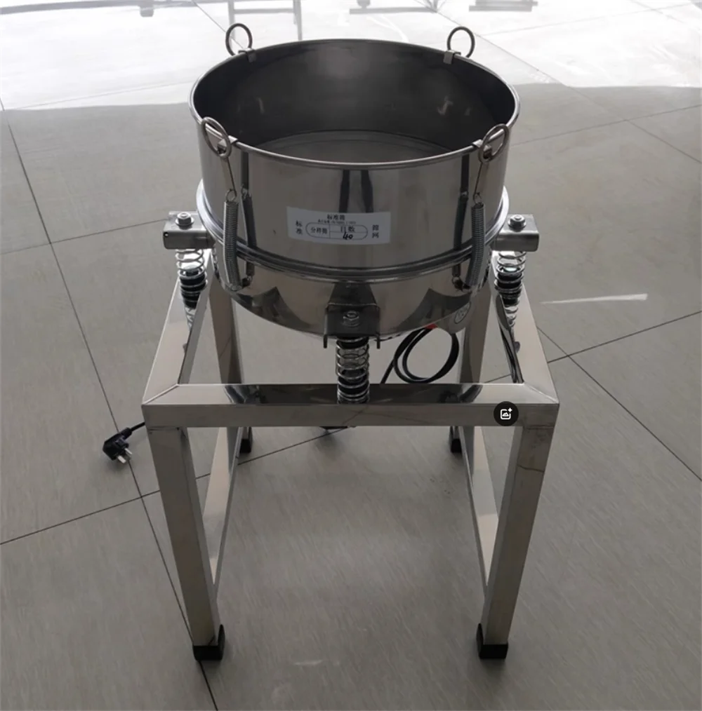 Automatic Sifter Shaker Machine Electric Vibrating Screen Powder Screening Sifting Machine Powder Sieve