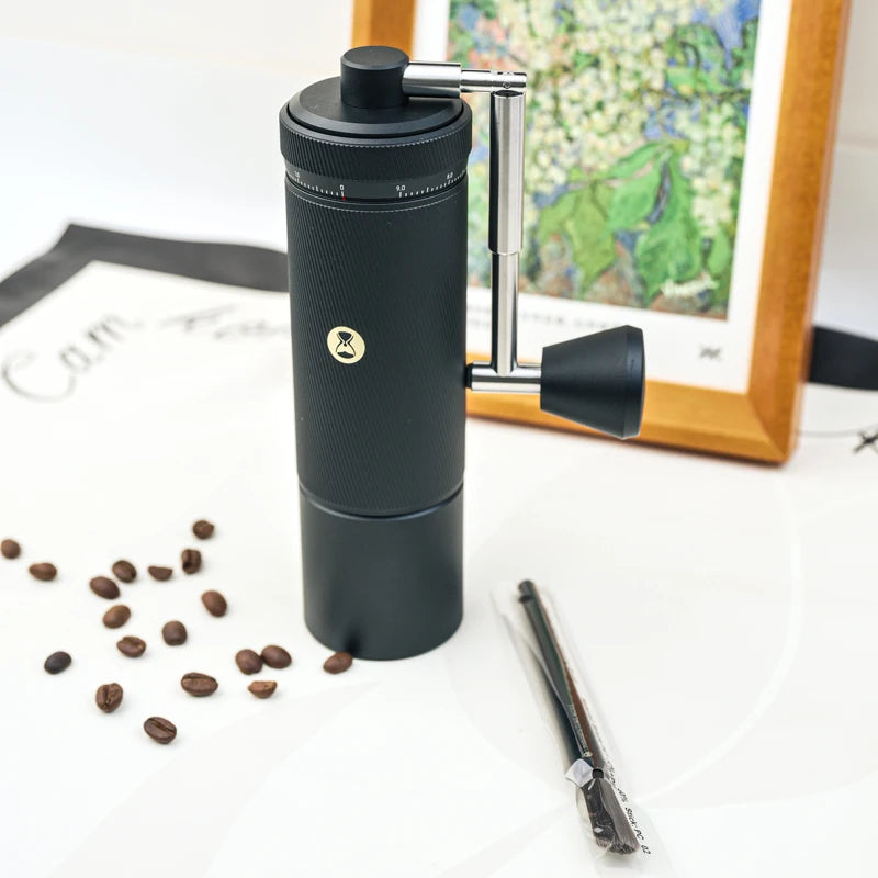 TIMEMORE Chestnut S3 Manual Coffee Grinder – S2C890 Burr, 0.015mm External Adjustment, Premium Hand Espresso Grinder