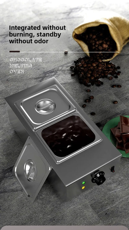 Singwinner Electric Chocolate Tempering Machine – 2/3-Tank Chocolate Melting & Cascade Warmer for Home Kitchens