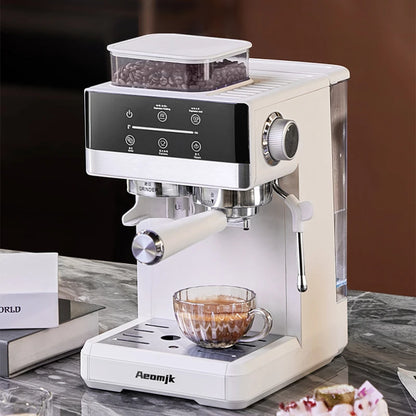 Hot and Cold Dual Extraction and Grinding Italian Coffee Machine Portable Automatic Home Smart Coffee Machine Coffee Grinder