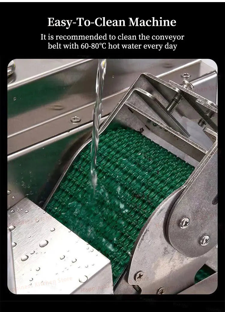 Commercial Vegetable Cutter Stainless Steel Multifunctional Fruit Slicer With Pure Copper Motor 200kg/h Restaurant Equipment