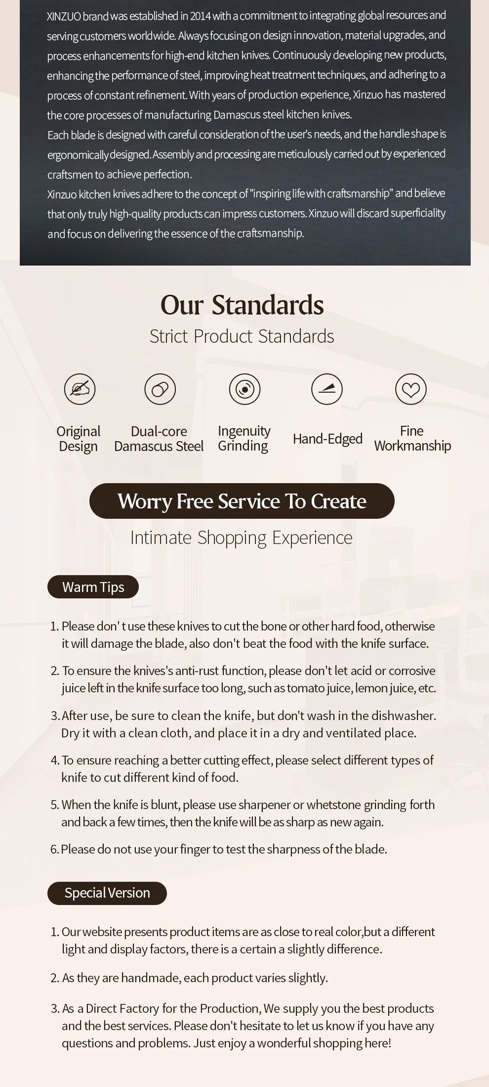 XINZUO 7.8'' Japanese Chef's Knife High-carbon Dual-core Damascus Steel Cooking Knife for Meat Vegetable Fish Fillet Salmon