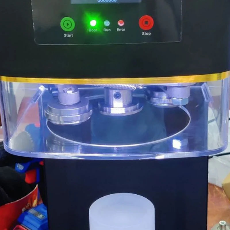 Commercial Automatic Tin Can Sealing Machine – 110V/220V Electric Soda & Beer Can Seamer for Aluminum, PET Jars, Bottles & Tin Cans