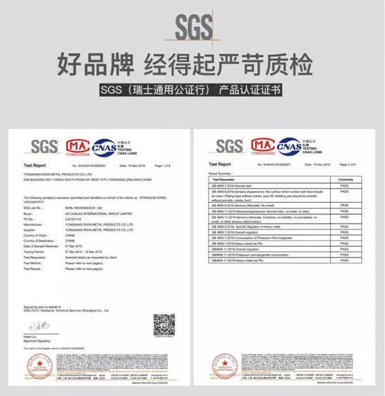 Teapot Thermos Inner Wall Sterling Silver S999 350-600ml Thermos Mug Stainless Steel Tumbler Thermos Travel Coffee Mug