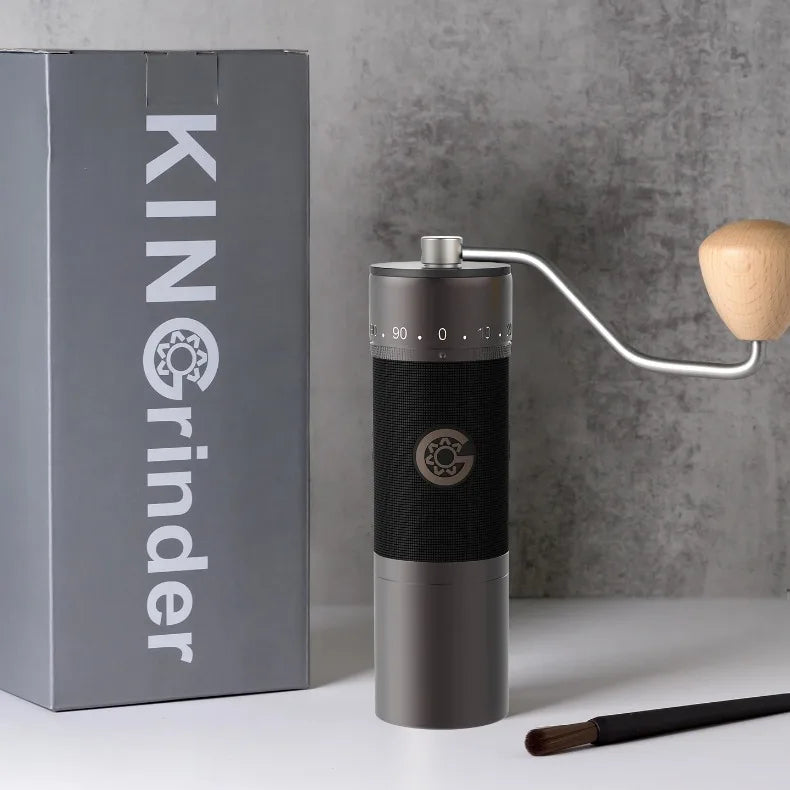 Kingrinder K7  Manual  Coffee Bean Hand Grinder Italian Coffee Precision Hand Mill Portable Outdoor Home Coffee Grinders