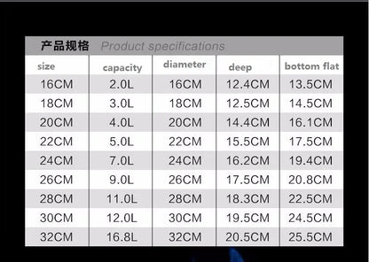 Stainless Steel Pressure Cooker – 16–30cm Stove-Top Stew Pot for Induction & Gas Cookers
