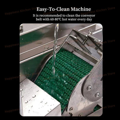 Commercial Vegetable Cutter Stainless Steel Multifunctional Fruit Slicer With Pure Copper Motor 200kg/h Restaurant Equipment