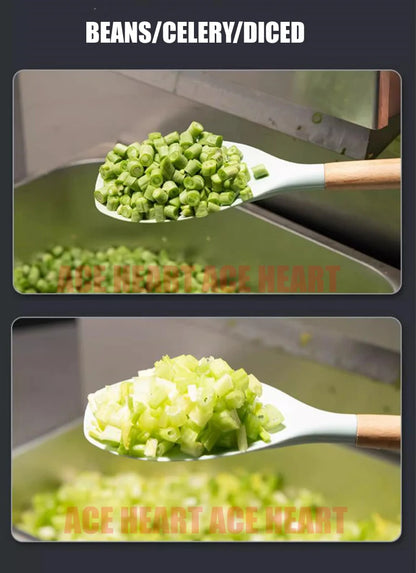 Automatic Vegetable Cutter Machine Multi-Functional Slicing Shredding Machine Chili Cutting Section Scallion Leek Cutting Machin