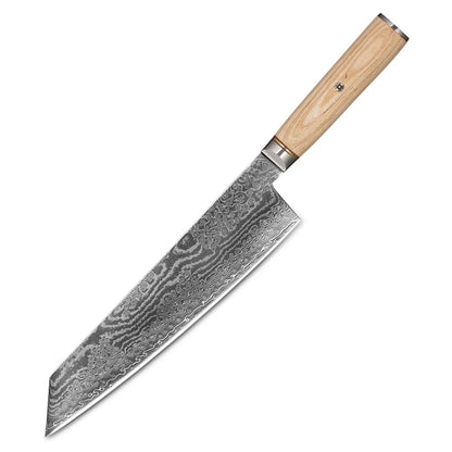 Extra Sharpness Blade Damascus Steel Powder Core S35VN 62-64 Hardness Kitchen Chef Knife