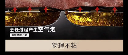 Titanium Pan 316 Stainless Steel Uncoated Non-stick Pan Household Cooking Pot Induction Cooker Special Steak Frying Pan