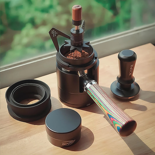 IKAPE Magnetic WDT Tools 51/54/58mm Espresso Rotary Coffee Needle Distributor Breville Coffee Stirrer Baristas Accessories Tools